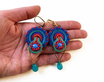 Pendientes de soutache FEZ