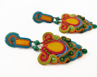 AYAHUSCA souatche earrings