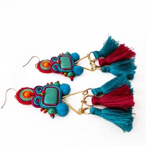 TEXCOCO soutache earrings image 3