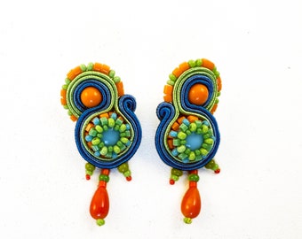 Pendientes soutache TÁNGER III