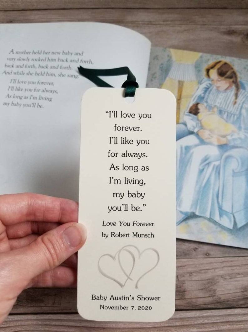 Set of 8 Children Book Theme Bookmark Favors / Baby Shower / Etsy