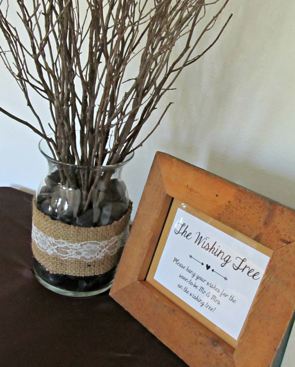 Wishing Tree Instruction Card for Bridal Shower or Wedding 5x7 Etsy