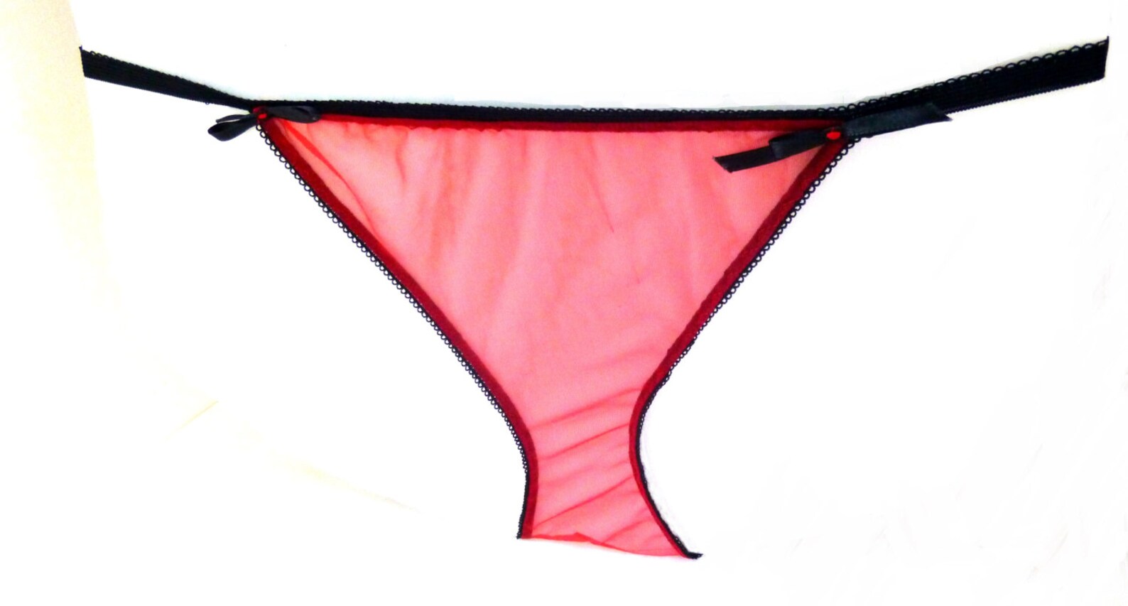 See Thru Panties Sexy Red String Bikini Bachelorette Party Etsy