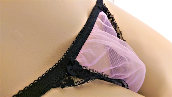 Sheer Sissy Briefs Seamless Pouched Crossdresser Panties See Etsy