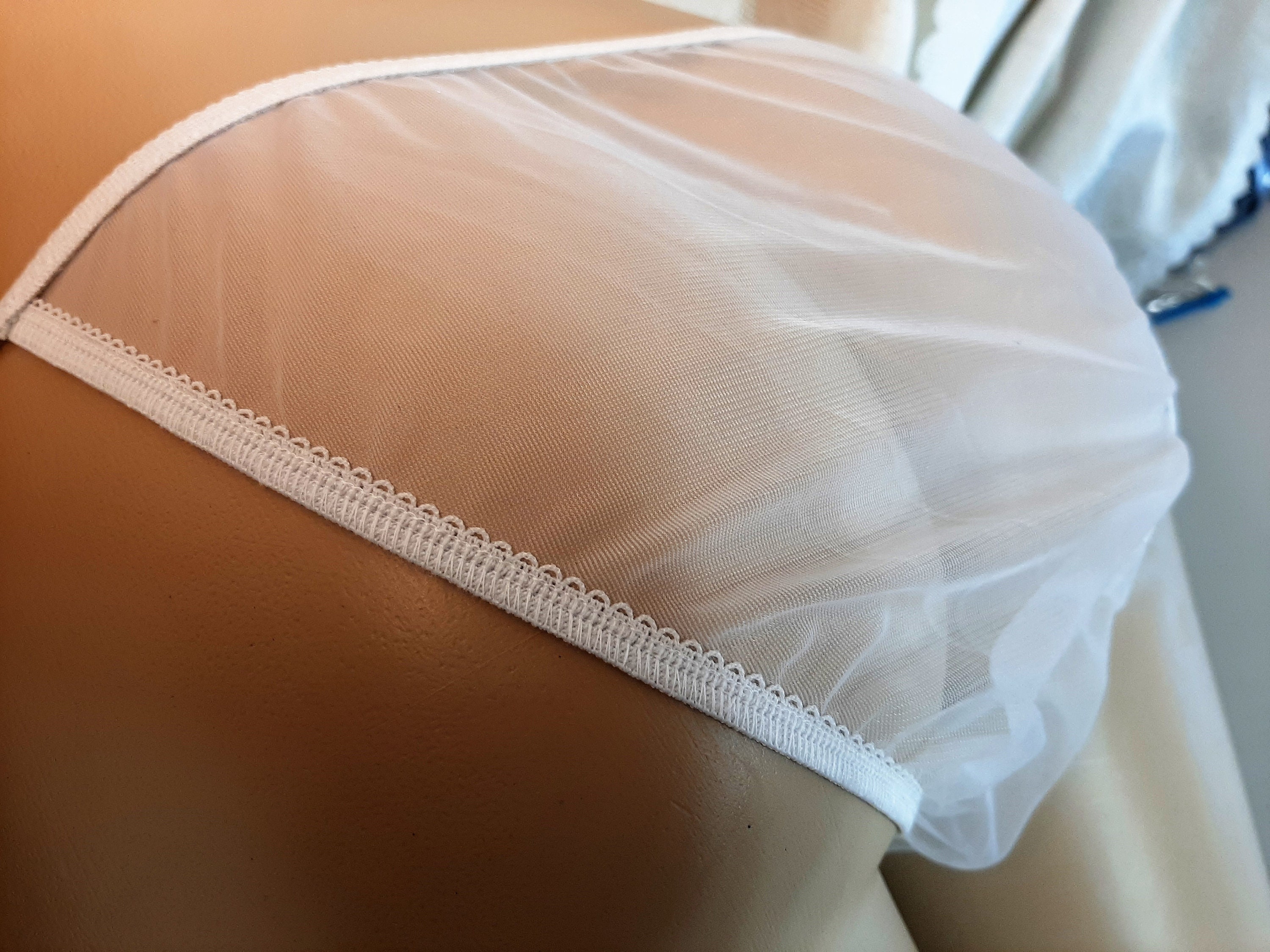 Crossdresser Pouched Panties Are Sheer White With Sexy Strings - Etsy