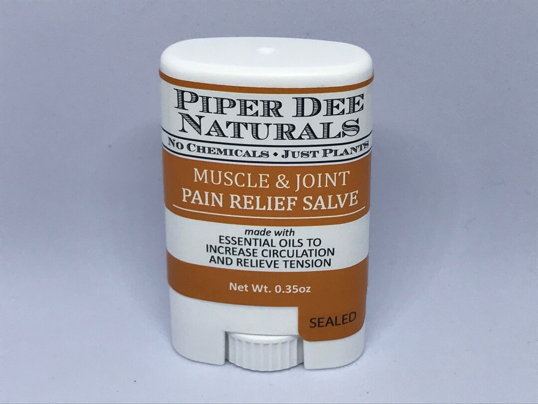 Muscle and Joint Salve Made With Hempseed Oil, Cocoa Butter, 5