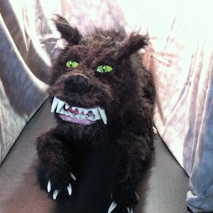 Pattern Gmork plush wolf the neverending story image 1