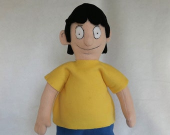 PDF Pattern Gene fleece doll 20 inches tall