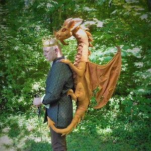 PDF PATTERN Warrior Back Dragon