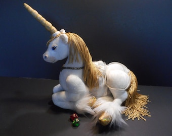 Peluche de sac à dés licorne modèle PDF