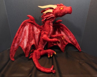 PDF PATTERN wearble dragon plush 3