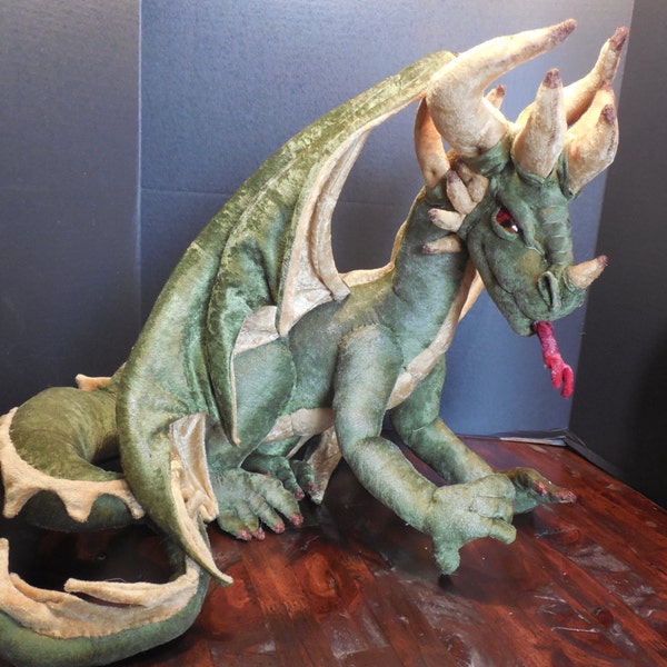 PDF PATTERN Large Dragon Plush