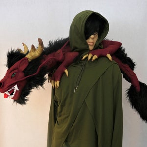 PDF PATTERN Asian Shoulder Dragon 54 inches long fully wired, Chinese Dragon, Lung Dragon