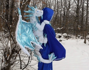 Patrón PDF Dragón de Espalda de Hielo