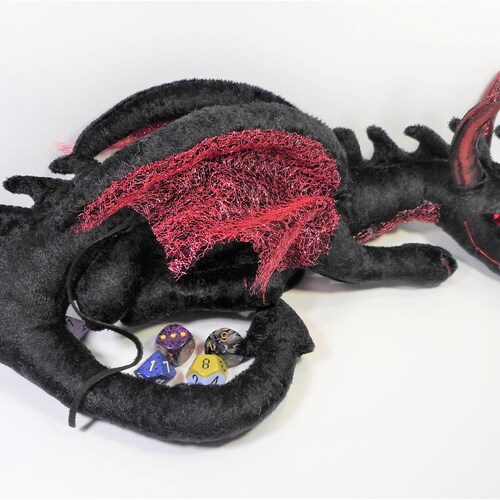 PDF Pattern Dice Bag Sitting Dragon Plush Etsy