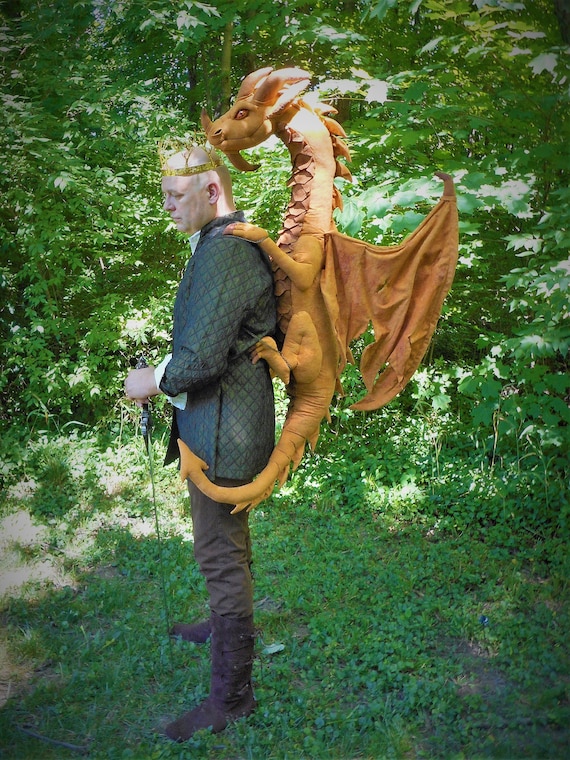 PDF PATTERN Warrior Back Dragon