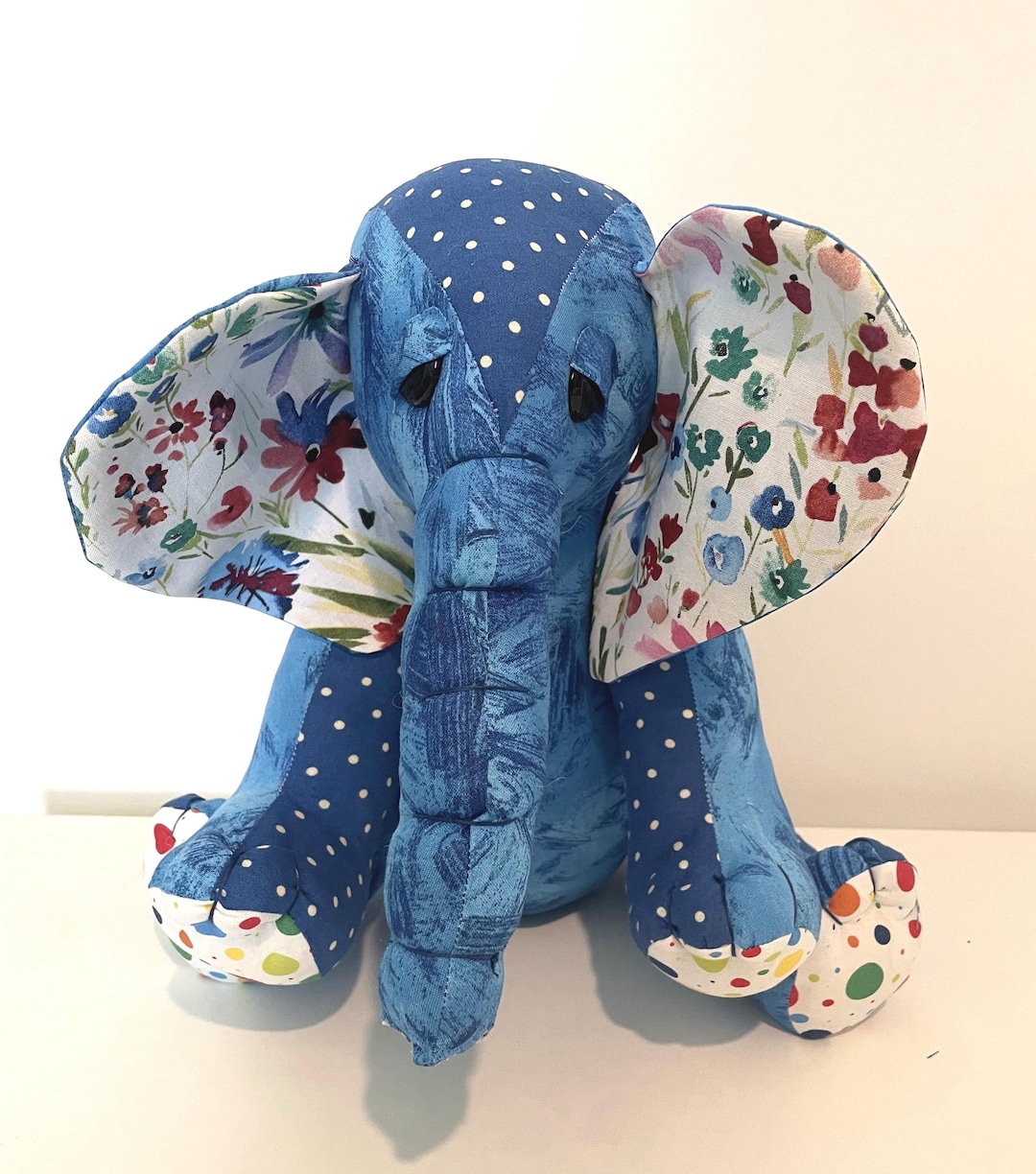 Memory Elephant Pattern Free PDF PATTERN Memory Elephant Uses Only a 3/4 Yard Fabric so You Can Use ...