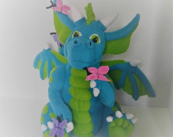 Pattern Fleece Baby Dragon