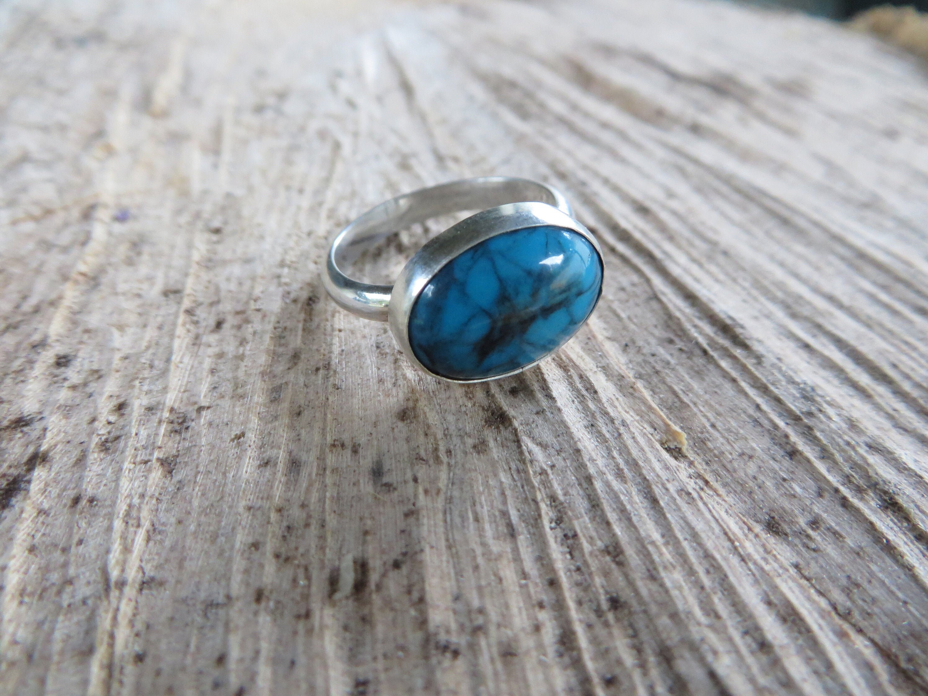 pastel coloured turquoise beach style jewelry sterling silver and turquoise ring beach ring boho bridal jewelry lavender turquoise ring