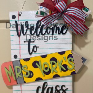 Welcome to Teacher's Class (paper/pencil)