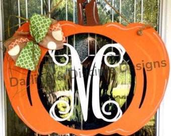 Monogram Pumpkin