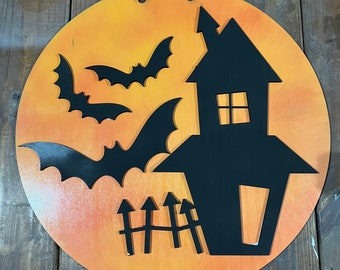 Haunted House bat hanger