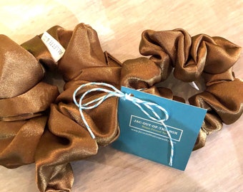 Scrunchie Holiday Collection-Brons/Goud