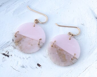 Suikerspin zonsondergang oorbellen