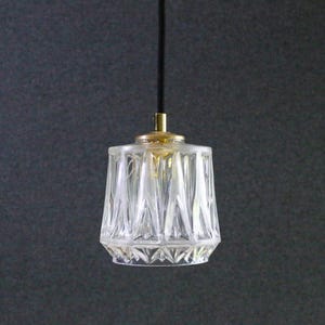 antique art deco french ceiling light in translucid glass, french pendant lamp -engraved glass- circa 1950