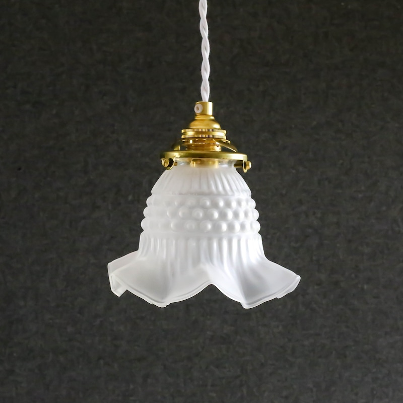 Lampe grand globe opaline Art Déco | Selency