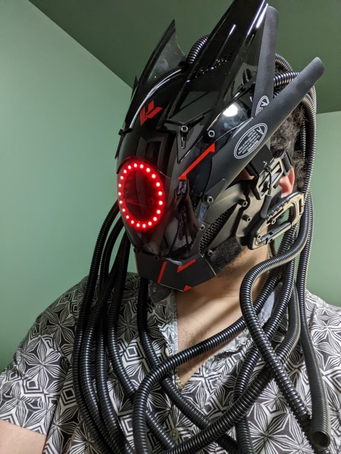 Cyberpunk 2077 Cyberpunk Cosplay Mask Techwear Helmet Cyberpunk Helmet