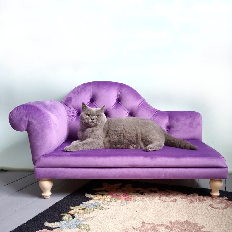 Dog Sofa Cat Bed Cat Sofa Dog Bed Dog Couch Lounge Chaise Etsy UK