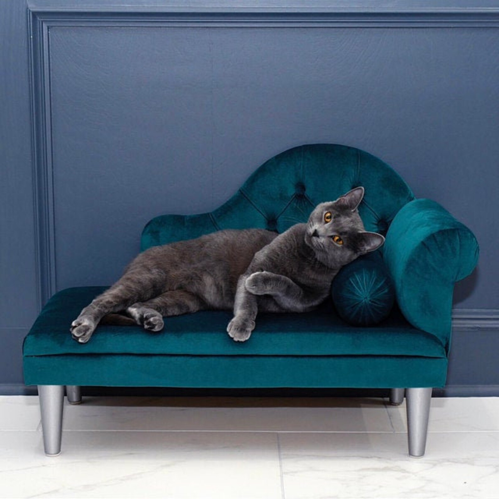 Fancy Cat Beds Lounge Chaise Cat Cat Bed Dog Sofa Dog Bed Etsy