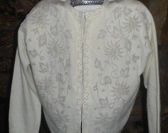 womens dressy white cardigan