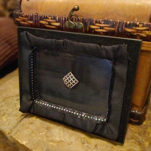 Elegant Black Vanity Tray - Artisan Gift - Jewelry Tray
