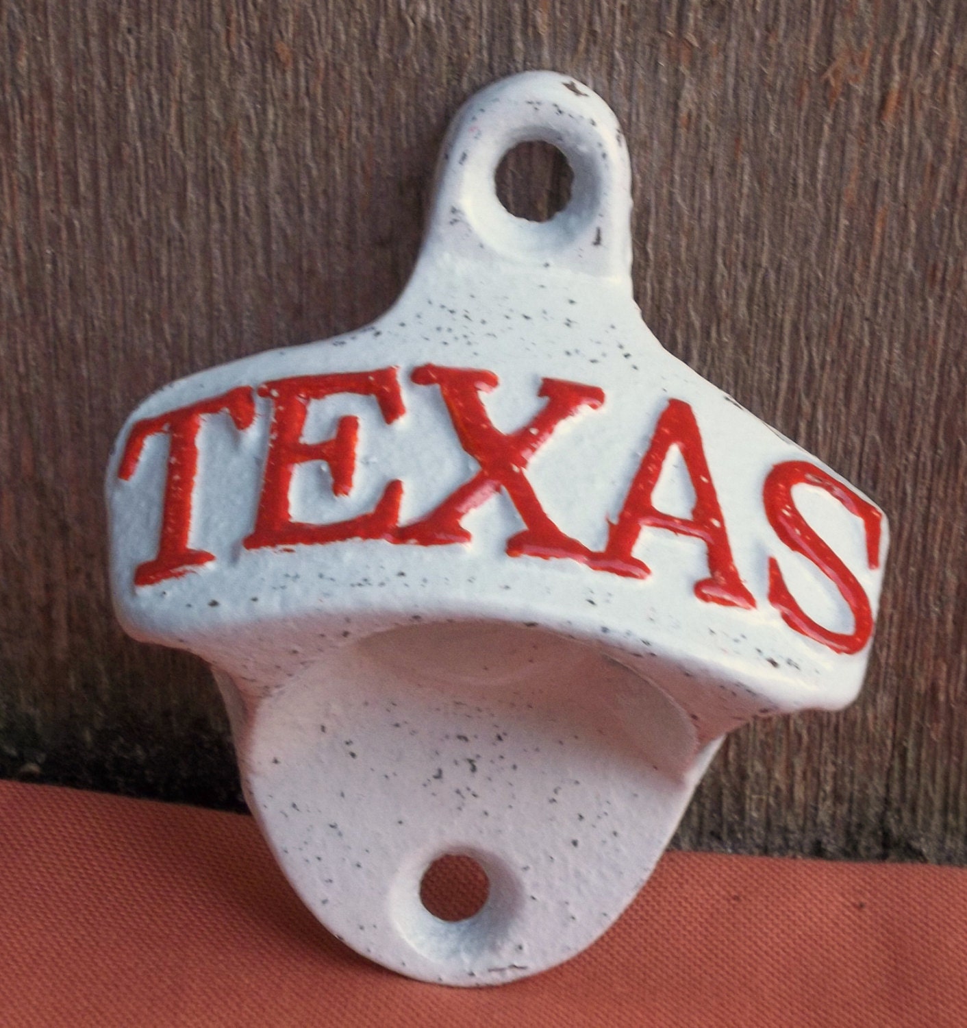 Texas Wall Mounted Bottle Opener Soda Pop Wall Decor Retro