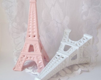 Rustic Cast Iron Eiffel Tower Decor Children Room Paris Inspired Shower Decor Paper Weight