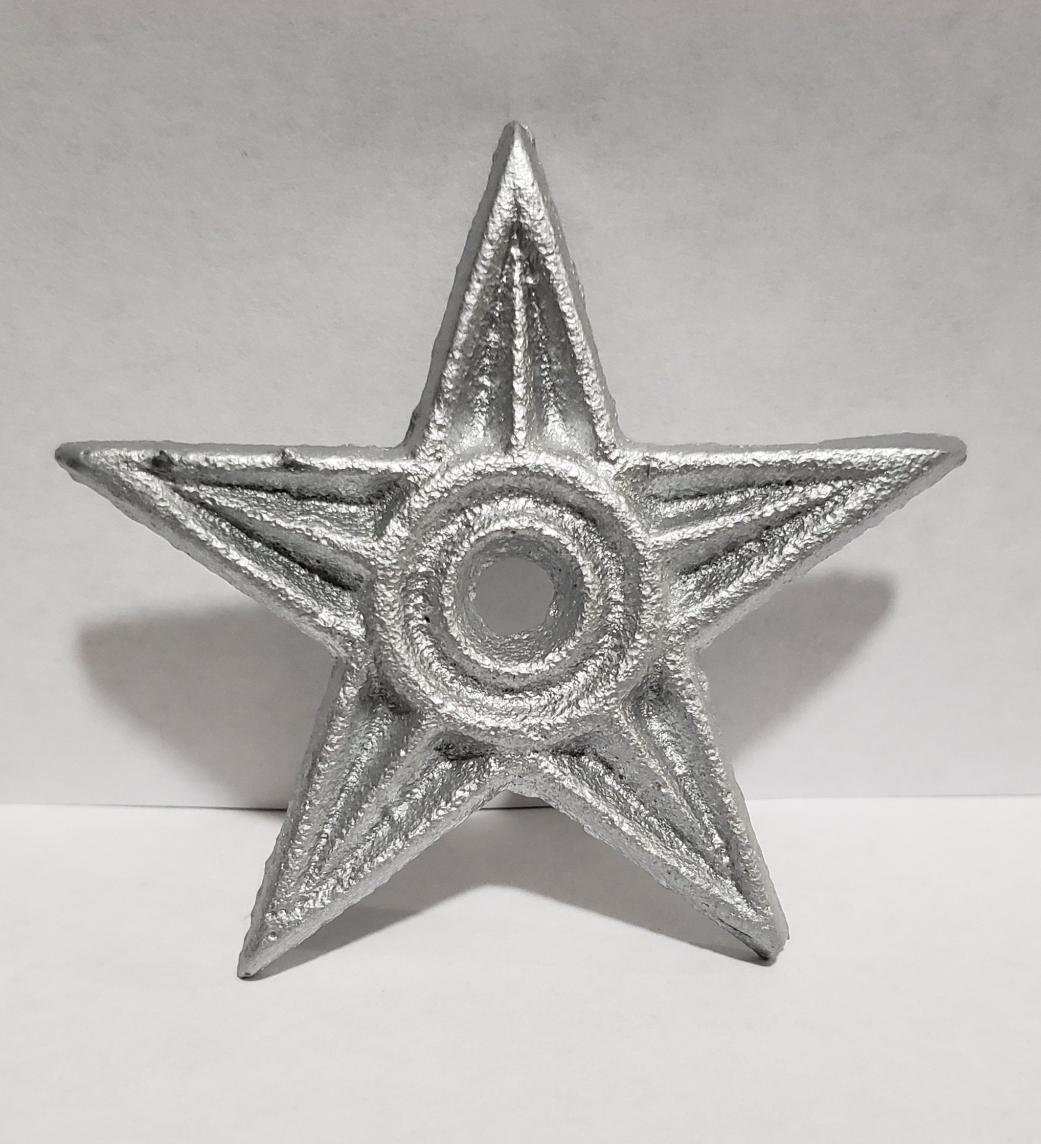 Hierro fundido metálico plata diminuta pequeña estrella casa | Etsy