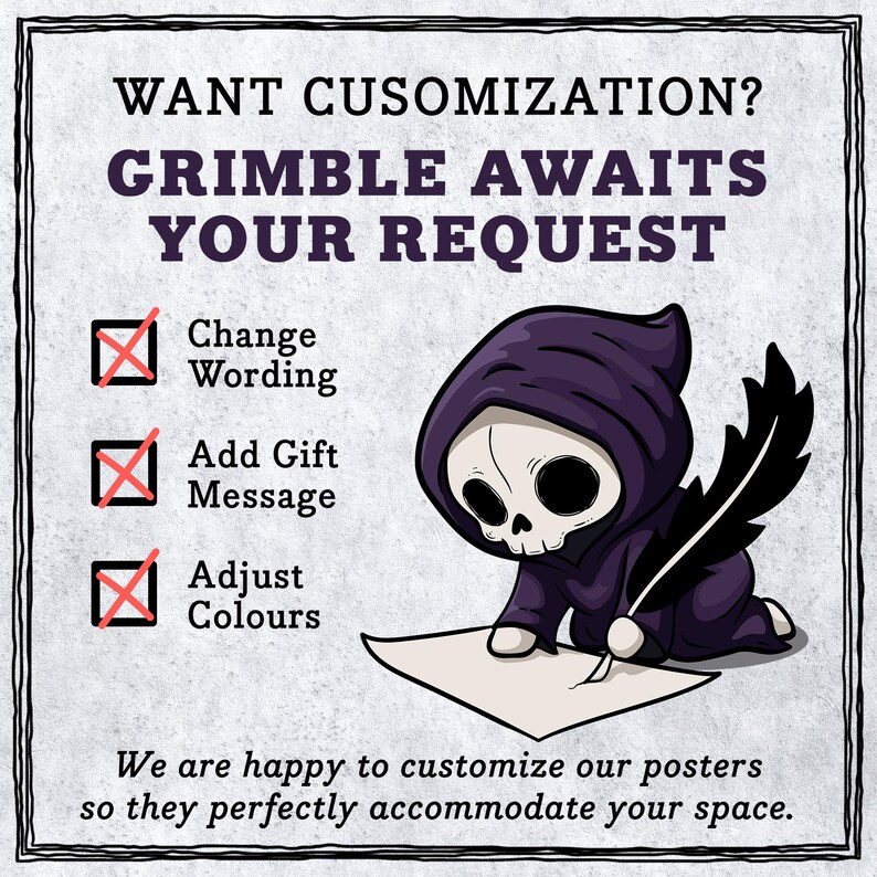 Executive Dysfunction Warning Sign Poster | ADHD Industrial Grunge Home Office Wall Art Print | Neurodivergent (Poster)r image 8