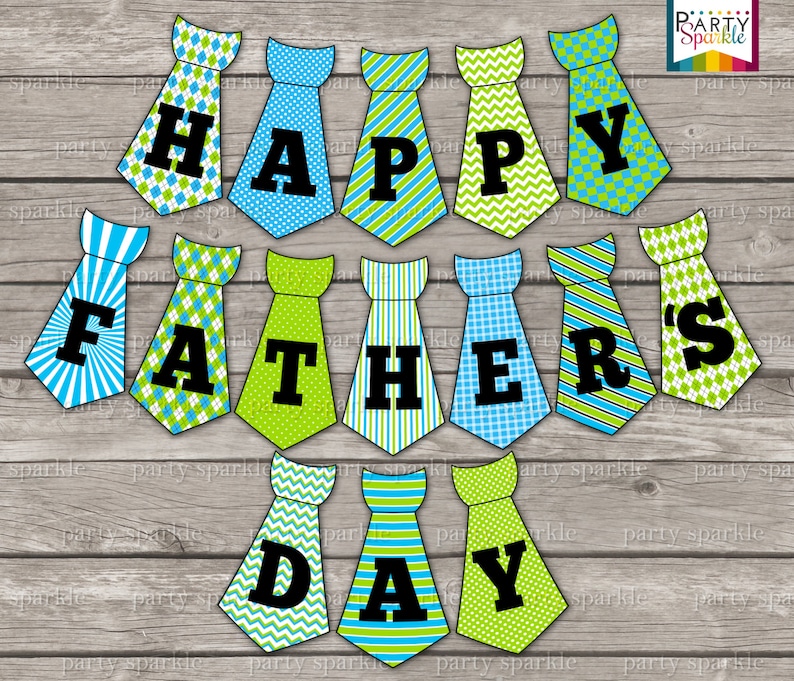 instant-download-happy-father-s-day-tie-bunting-banner-etsy-uk