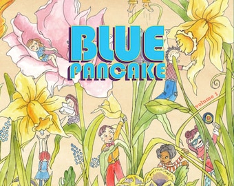 Blue Pancake Coloring Book, craft & creativity Book, Children