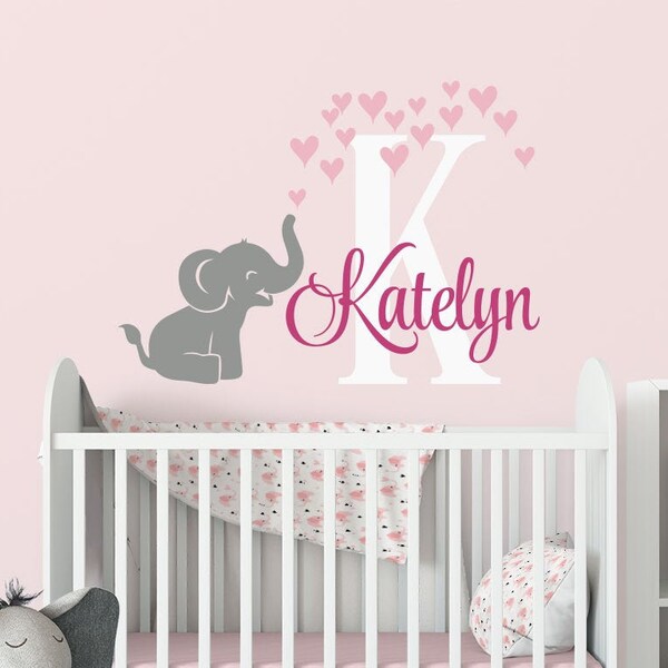 Elephant Wall Decal Etsy