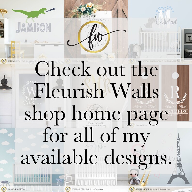 Personalized Laundry Room Decal Vintage Style Wall Sticker Etsy