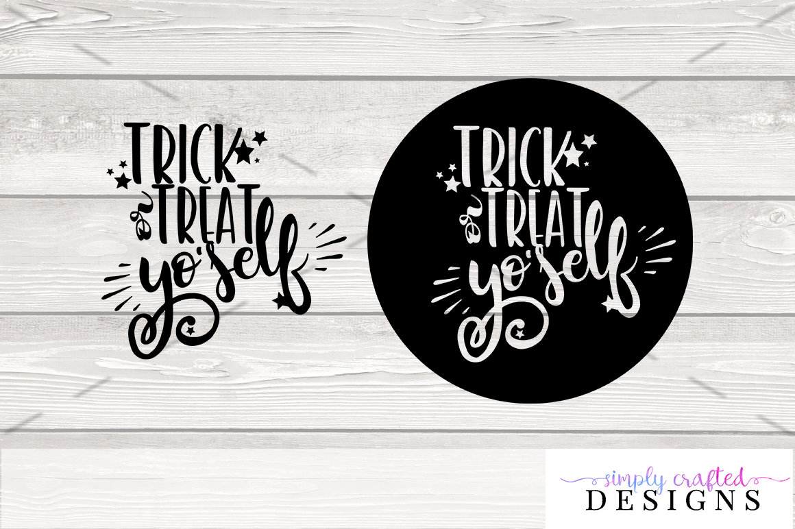 Trick or Treat Yo'self SVG Halloween Cut File for Cricut - Etsy