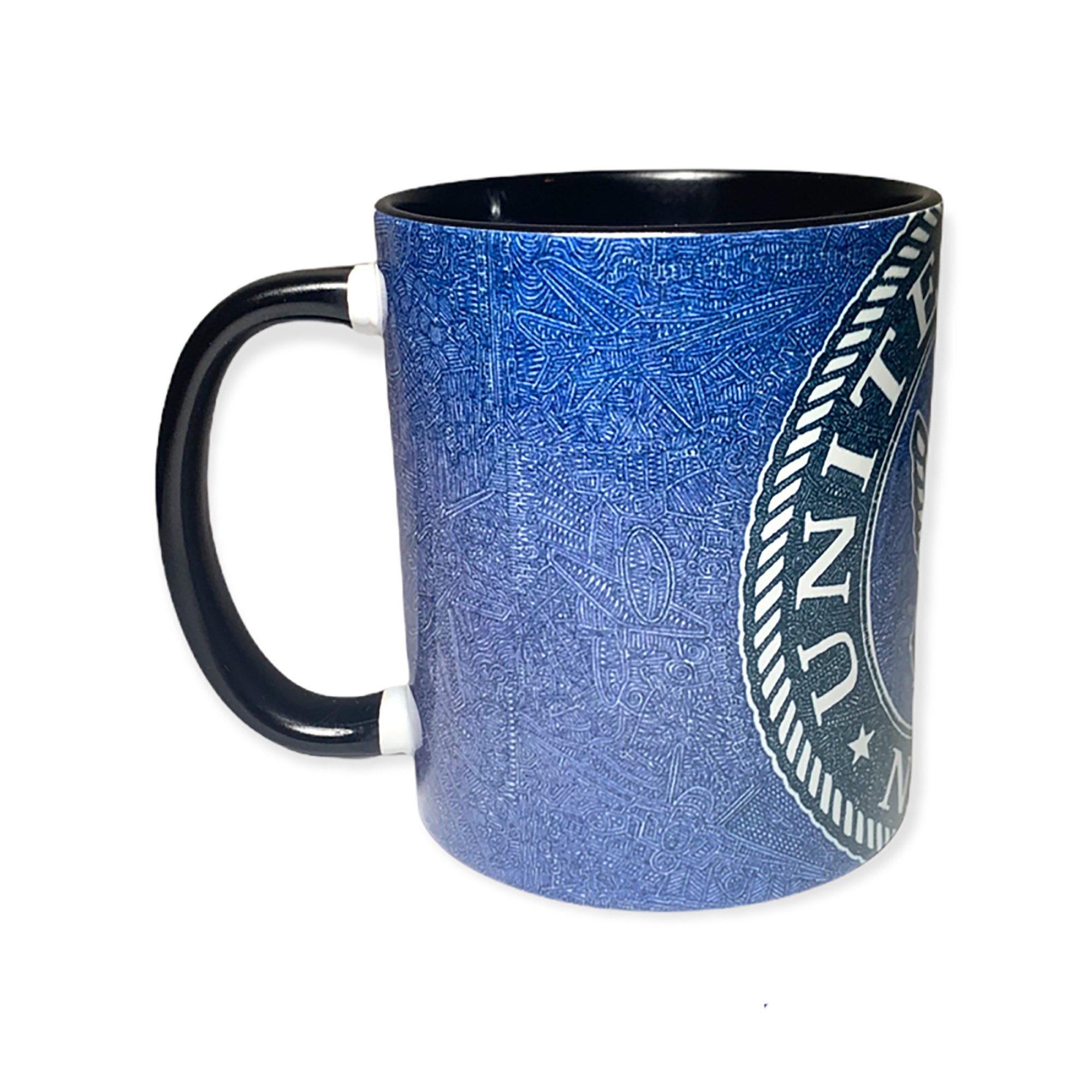 Fifty & Fifty T20000026 20 oz Navy Speckled Tall Mug