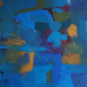 The Key is in Your Hand: original oil painting on canvas 20&quot; x 30&quot;