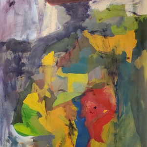 Sie: Original Ölgemälde auf Leinwand, 30&quot; x 24&quot;