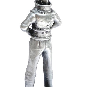 XILIEN 3 Inch Tall, Vibed Solid Pewter Figurine RARE image 2