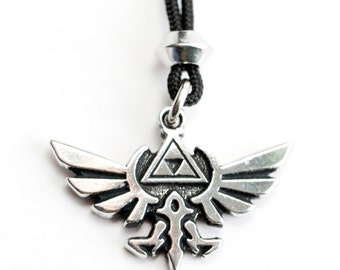 Zelda's Royal Crest in antiqued Hallmark pewter talisman