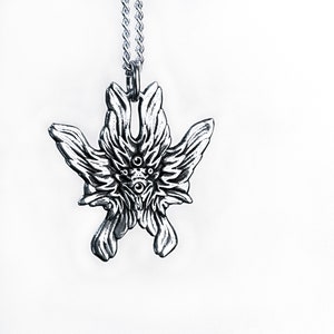 Seraphim Necklace in .925 Solid Silver, Biblically Accurate Angel